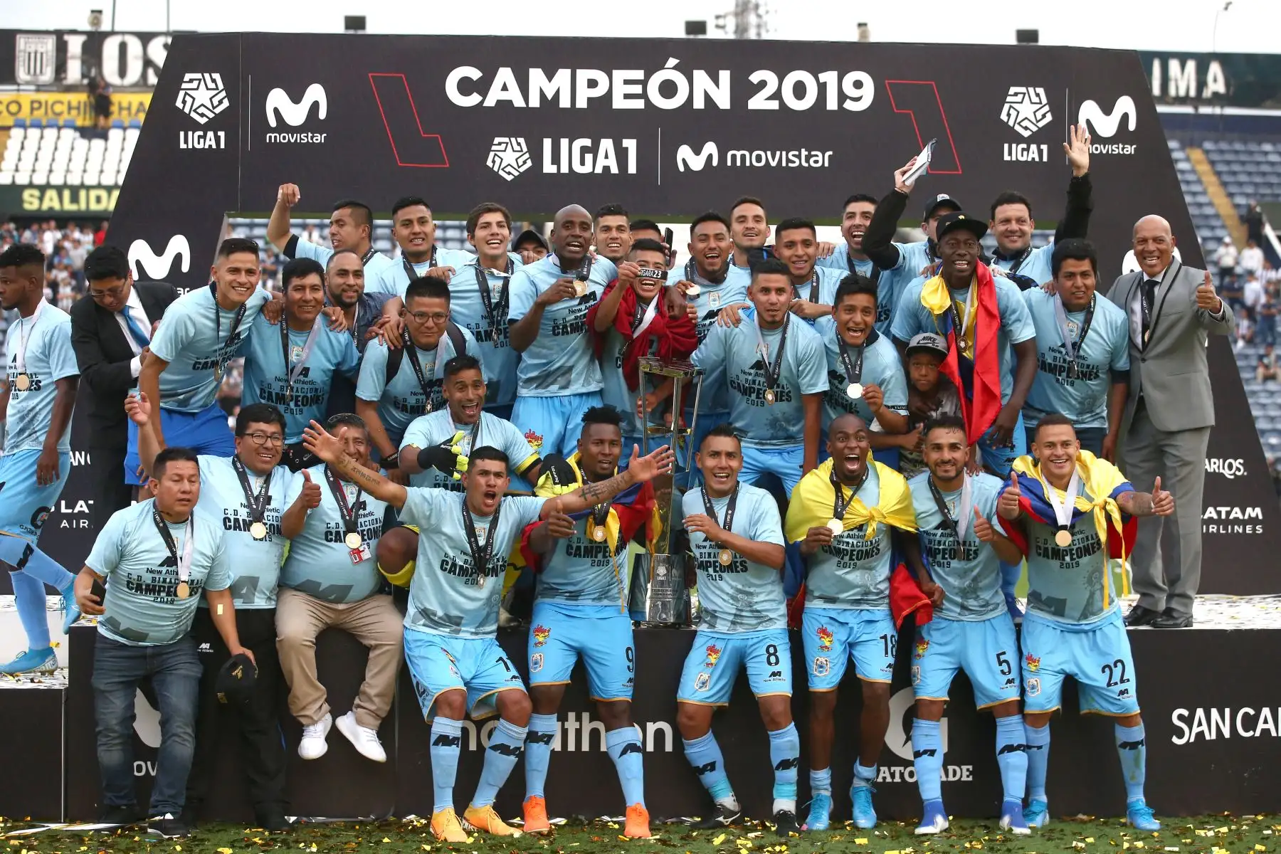 Binacional se coronó campeón de la Liga 1 tras perder con Alianza Lima por dos a cero.

Foto: ANDINA / Vidal Tarqui