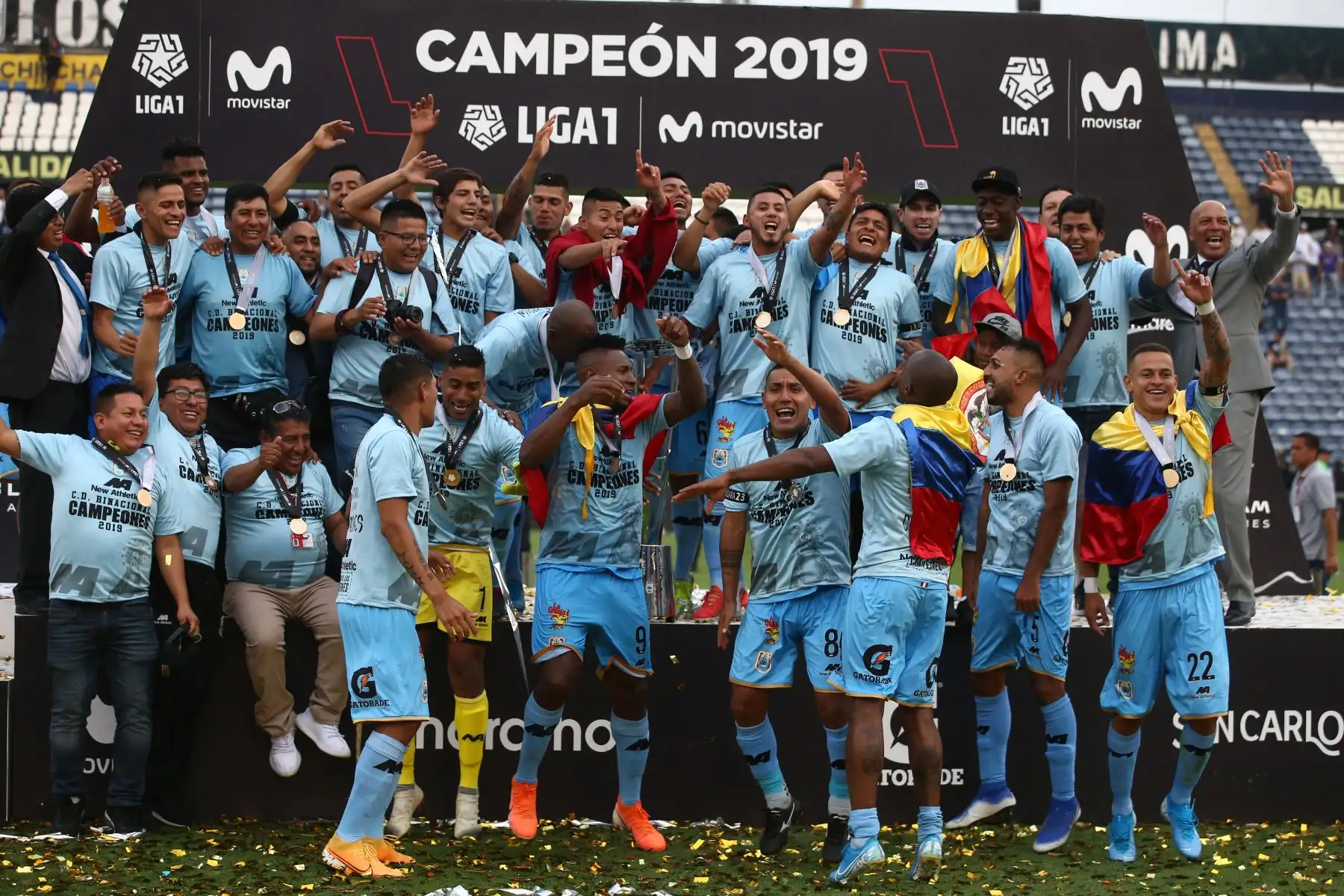 Binacional se coronó campeón de la Liga 1 tras perder con Alianza Lima por dos a cero.

Foto: ANDINA / Vidal Tarqui