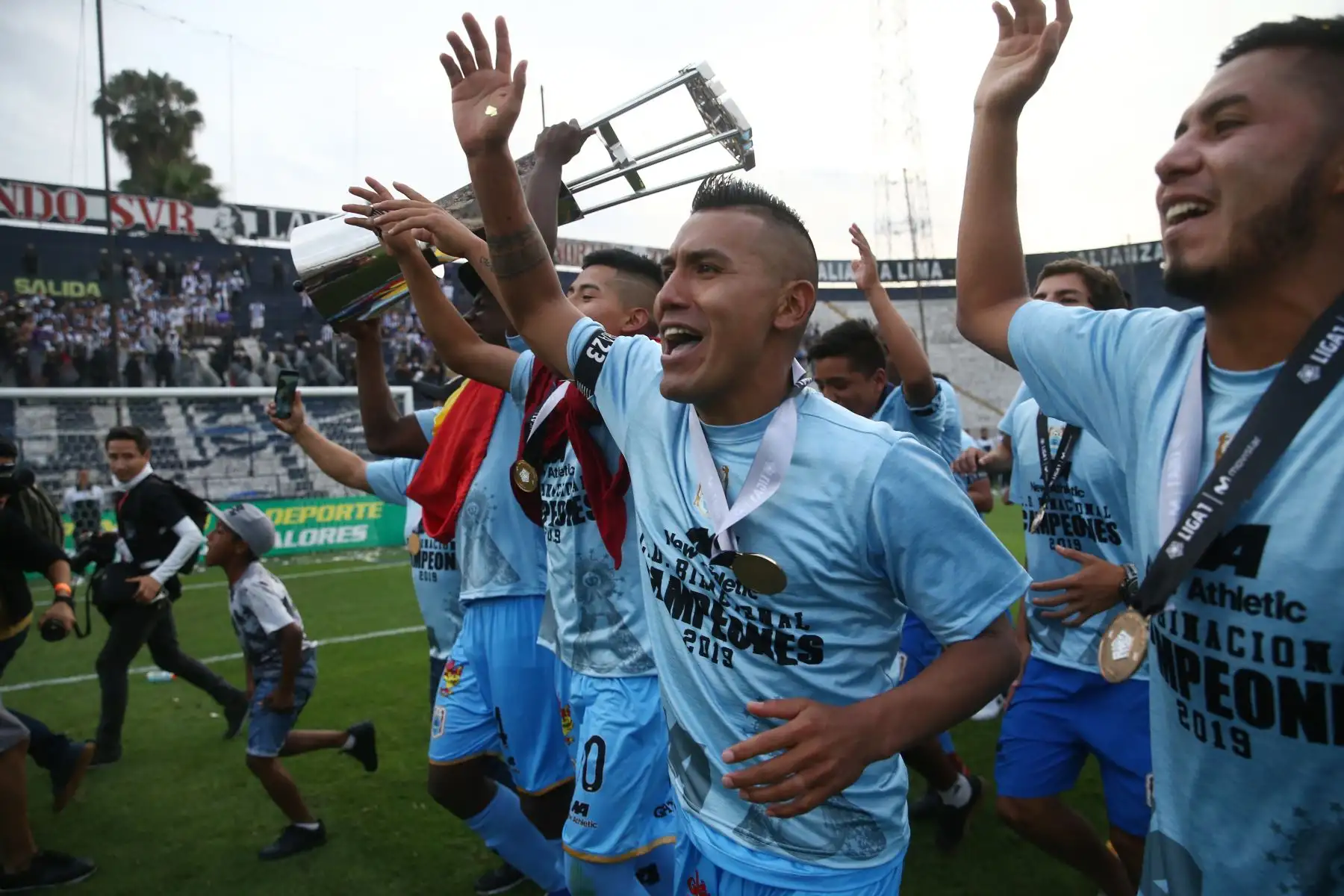 Binacional se coronó campeón de la Liga 1 tras perder con Alianza Lima por dos a cero.

Foto: ANDINA/Vidal Tarqui