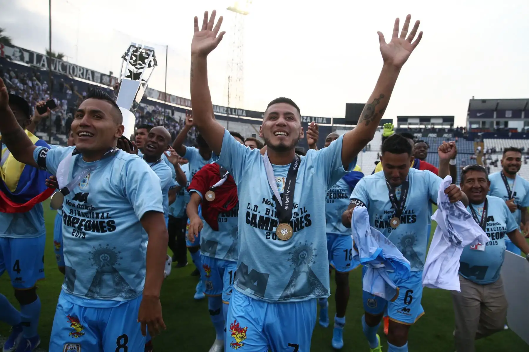Binacional se coronó campeón de la Liga 1 tras perder con Alianza Lima por dos a cero.

Foto: ANDINA/Vidal Tarqui
