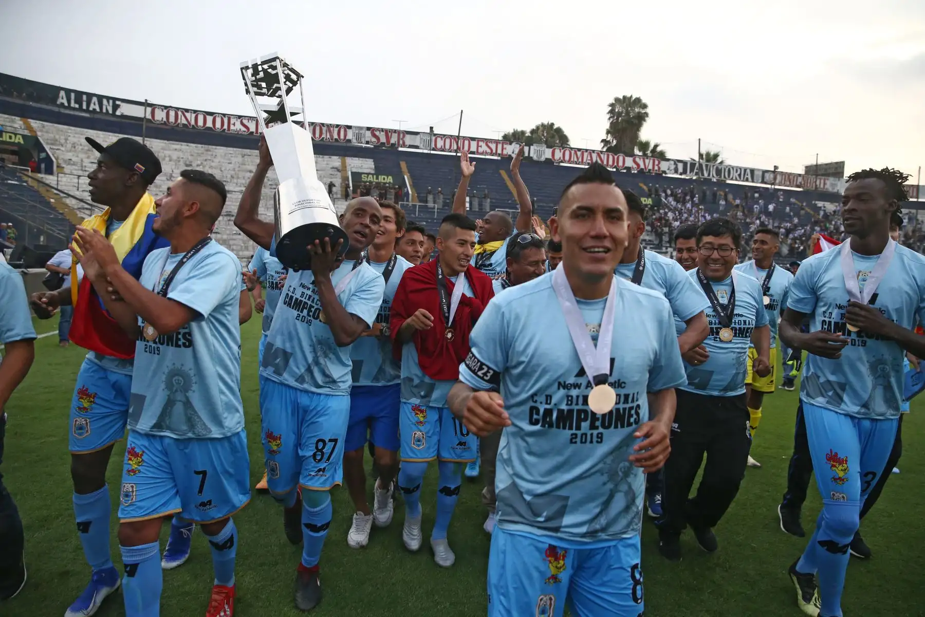 Binacional se coronó campeón de la Liga 1 tras perder con Alianza Lima por dos a cero.

Foto: ANDINA/Vidal Tarqui