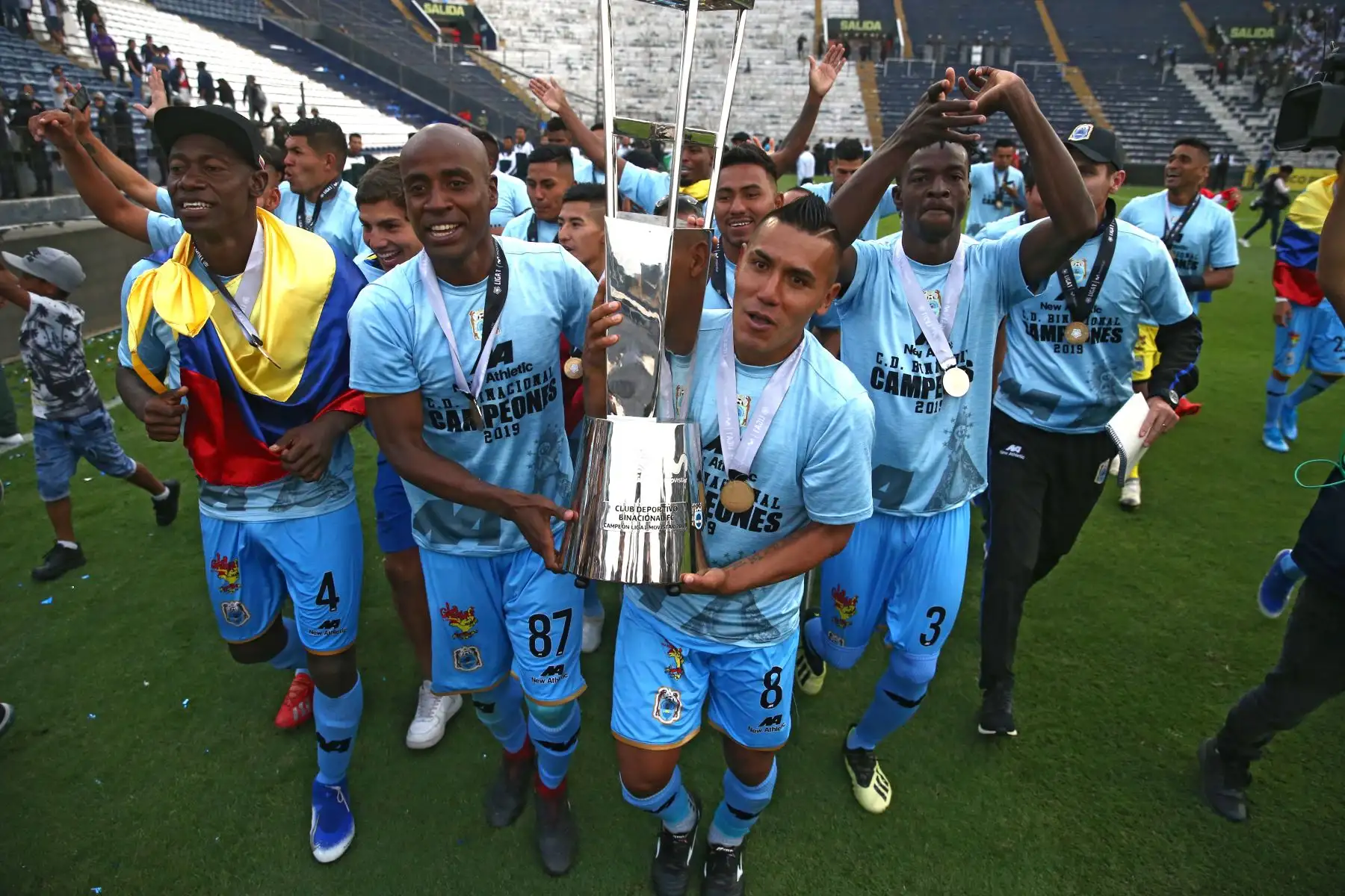 Binacional se coronó campeón de la Liga 1 tras perder con Alianza Lima por dos a cero.

Foto: ANDINA/Vidal Tarqui