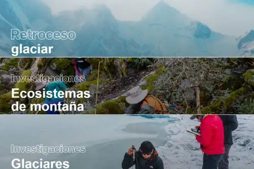 Conoce el geoportal de los glaciares y ecosistemas de montaña del Perú que contiene investigaciones científicas del Inaigem. ANDINA/Difusión