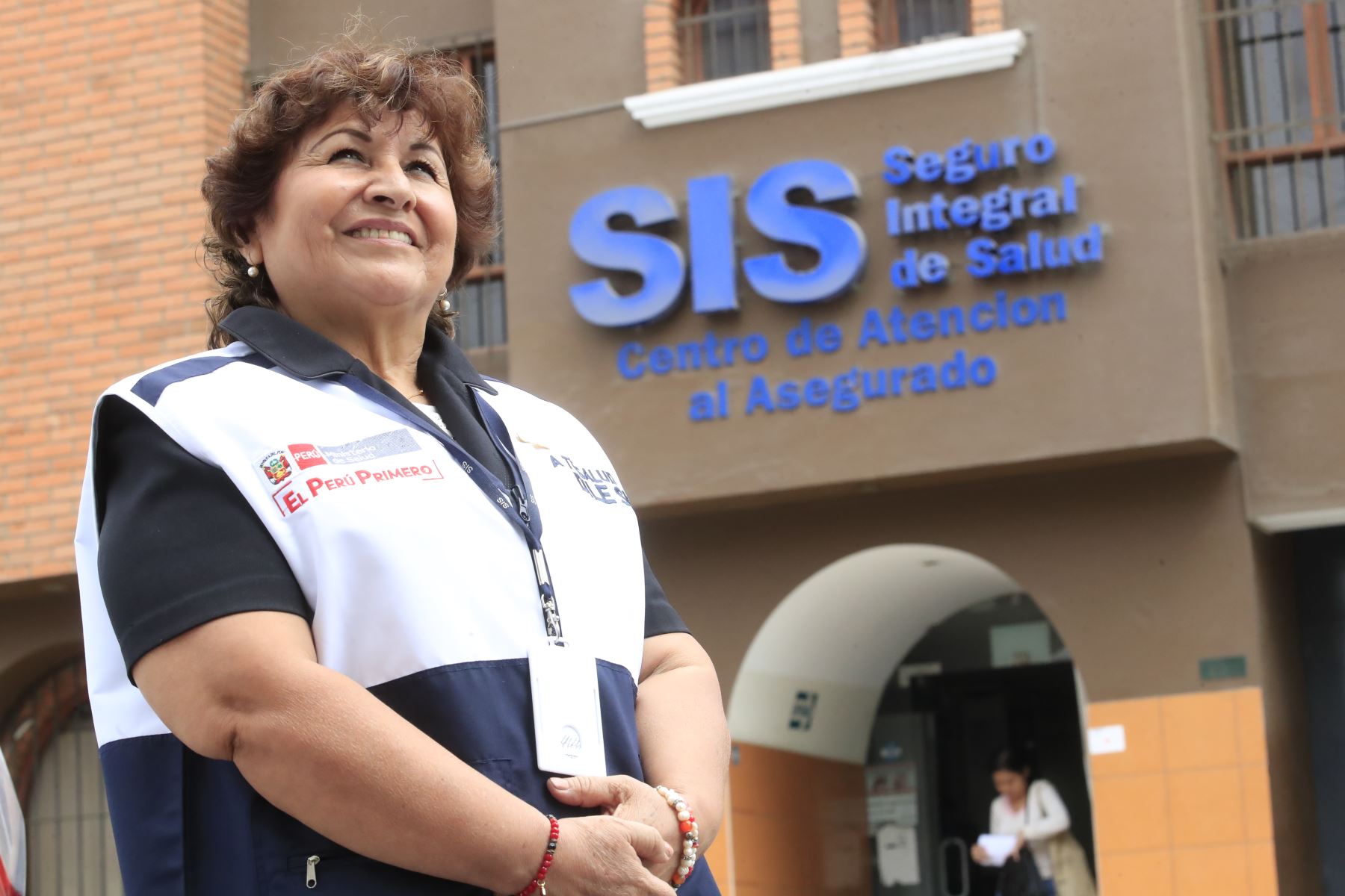 Asistenta social del SIS trabaja desde hace dos décadas por la salud de los más pobres del Perú. ANDINA/Juan Carlos Guzmán