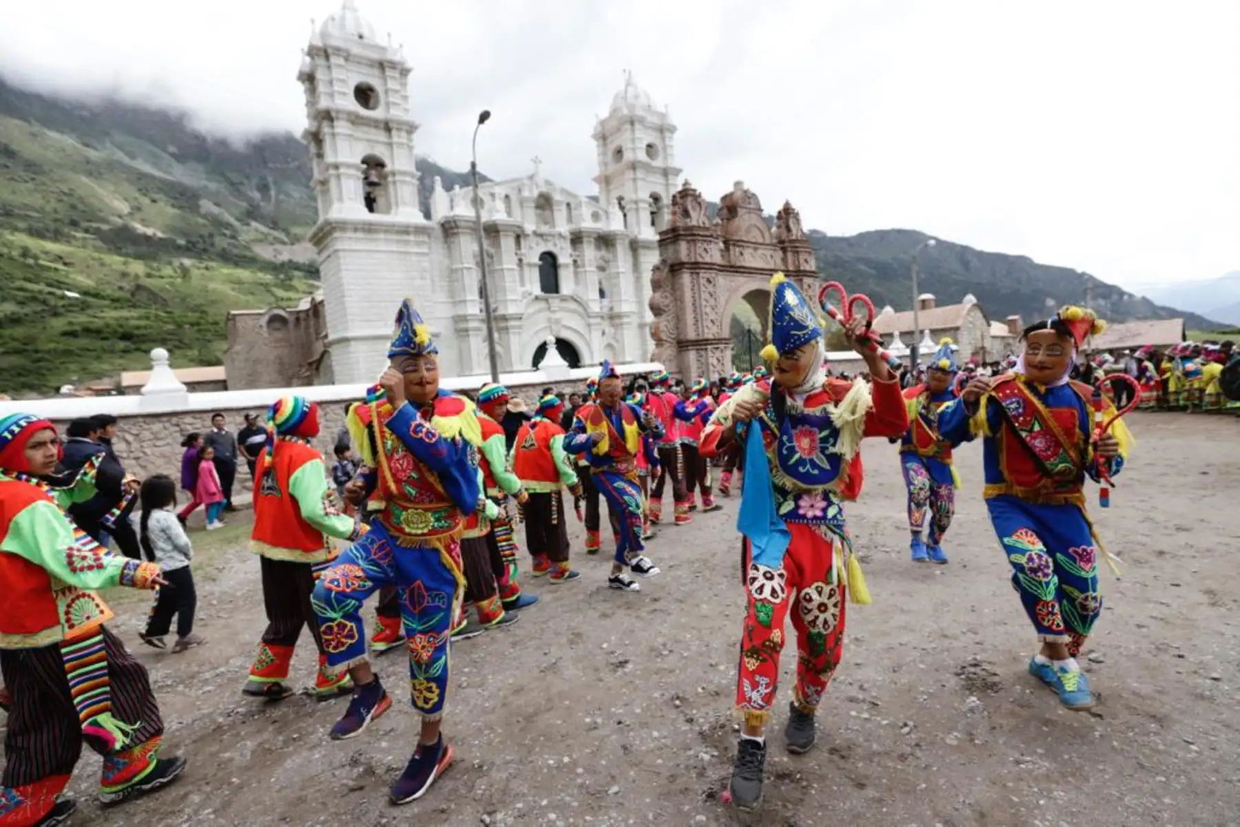 La celebración de la Virgen de Cocharcas de Apurímac es una de las festividades más importantes de Apurímac. ANDINA/Difusión