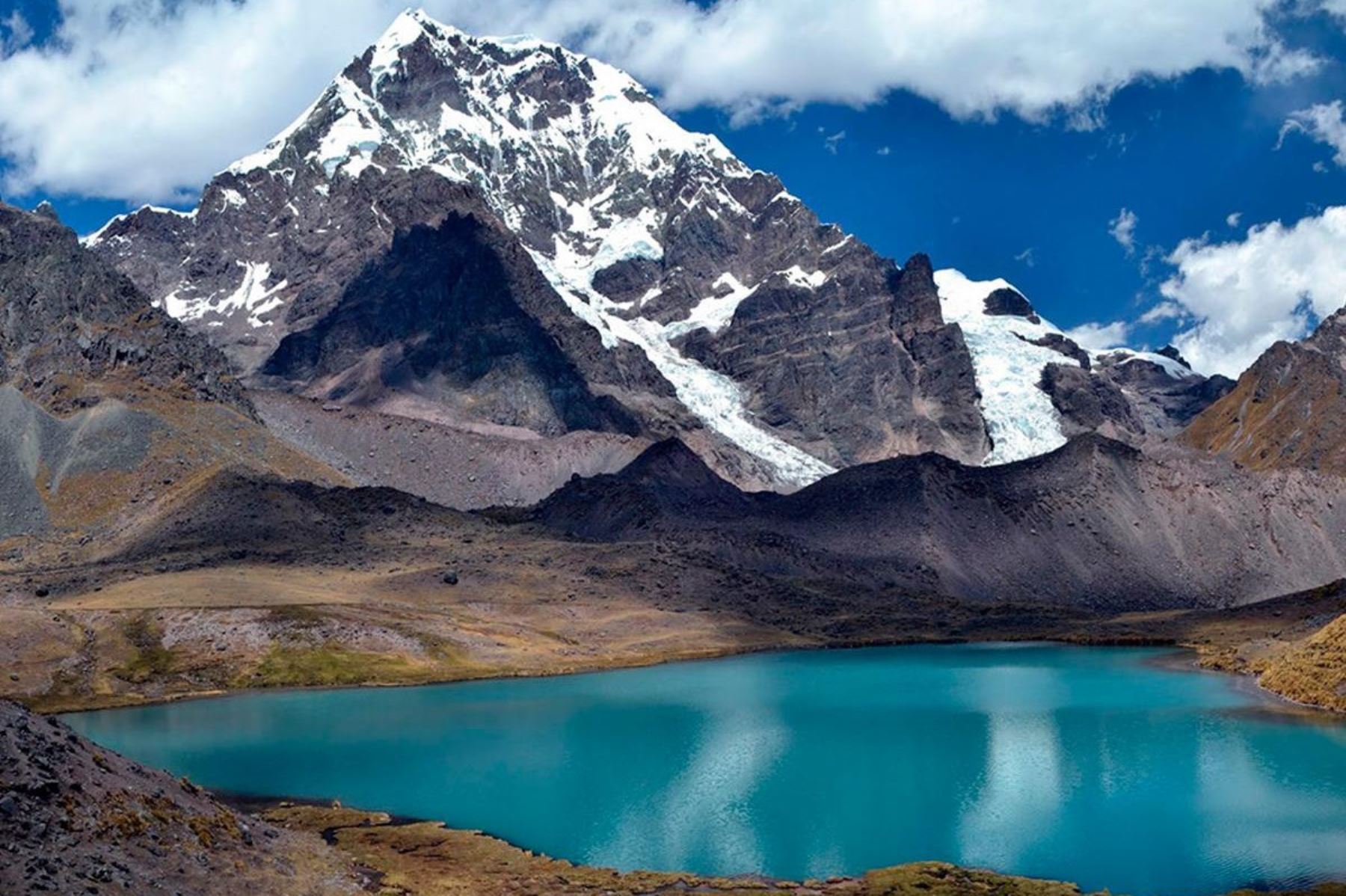 El Área de Conservación Regional Ausangate busca conservar una muestra representativa de la ecorregión Puna de los Andes Centrales del Cusco, que contiene un alto valor biológico, paisajístico y de regulación hídrica. ANDINA/Difusión