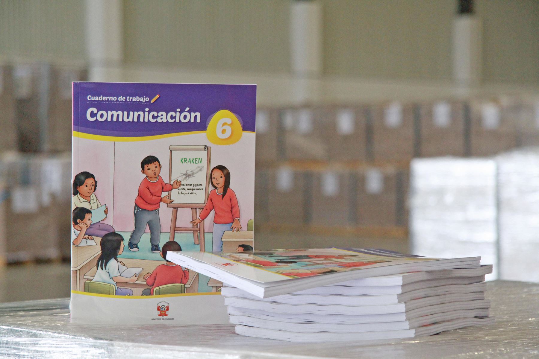 Amazonas lidera estrategia de inicio del año escolar 2020 en zonas de fronteras con distribución de textos escolares. ANDINA/Difusión