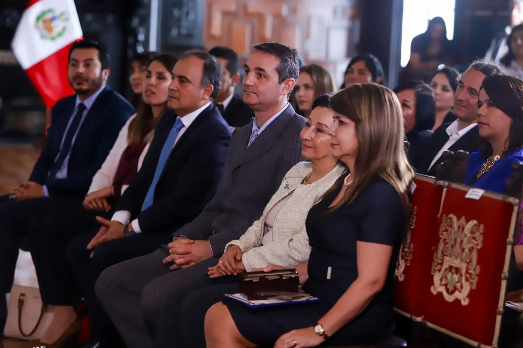 Presidente de la República, Martín Vizcarra, preside la ceremonia de entrega del Premio Nacional Ambiental Antonio Brack Egg.
Foto: ANDINA/ Prensa Presidencia