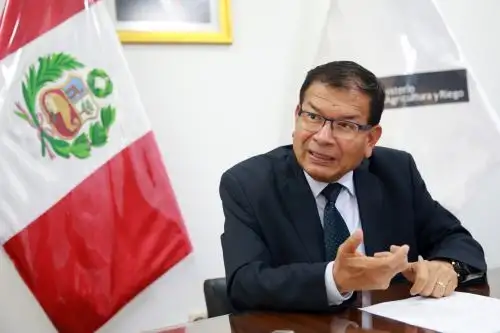 Ministro de Agricultura y Riego, Jorge Montenegro. ANDINA/Jhony Laurente