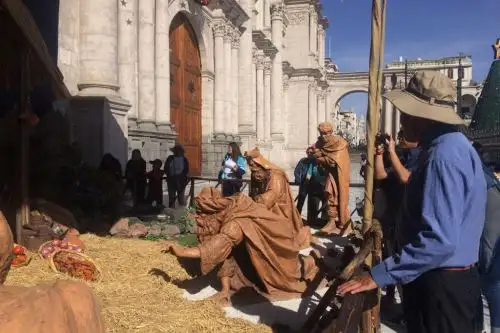 Fieles arequipeños y turistas podrán apreciar los nacimientos instalados en seis conventos del centro histórico de Arequipa.