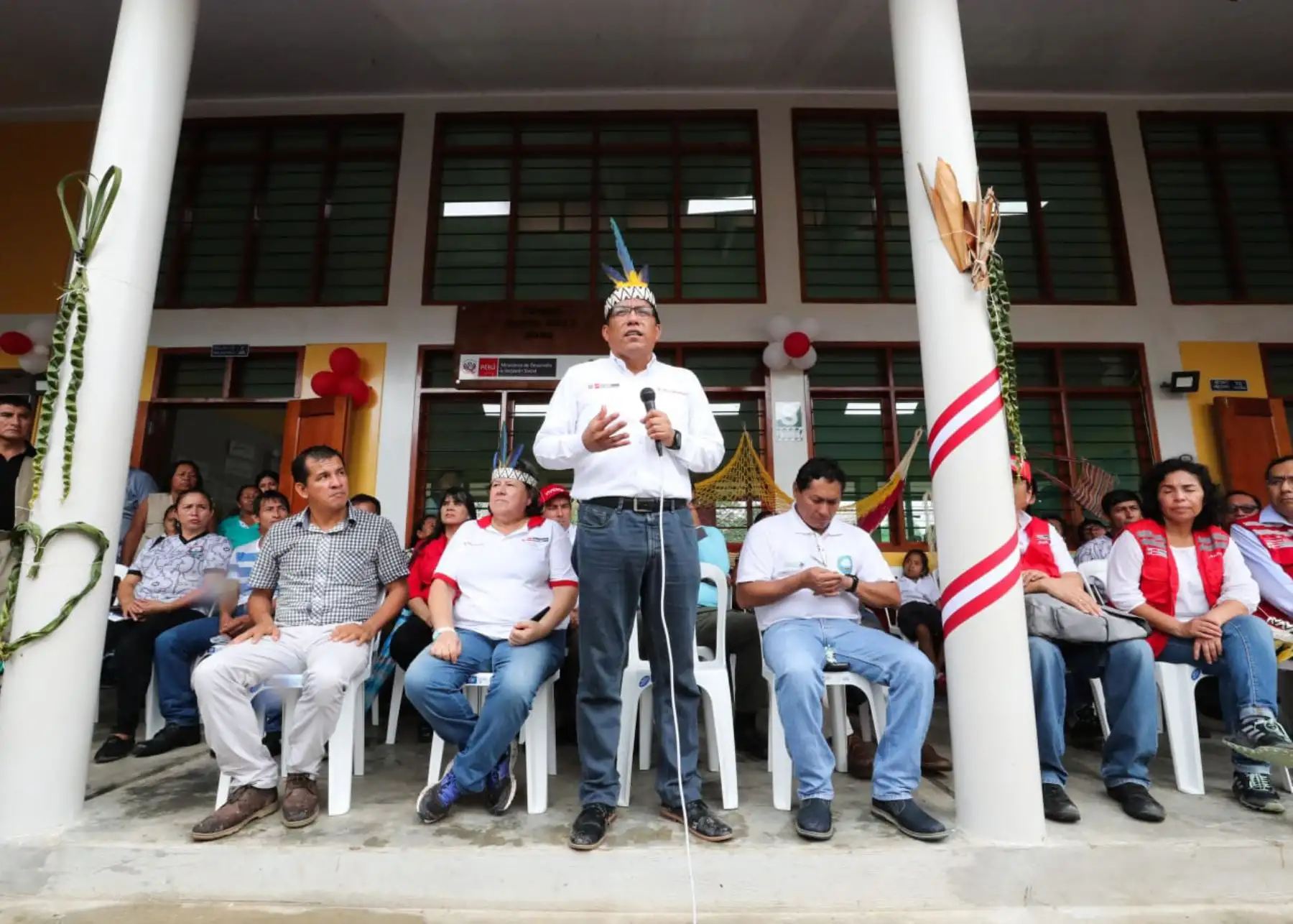Presidente del Consejo de Ministros, Vicente Zeballos, realiza visita de trabajo en la región Loreto.