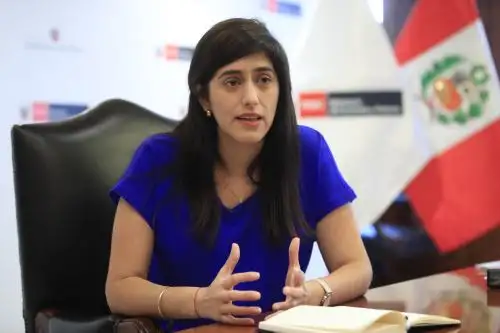 Ministra de Economía y Finanzas, María Antonieta Alva. ANDINA/Juan Carlos Guzmán