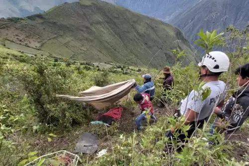 Accidente en la vía Colquemarca-Cusco, en la provincia cusqueña de Chumbivilcas, dejó dos víctimas mortales. Foto: ANDINA/Difusión