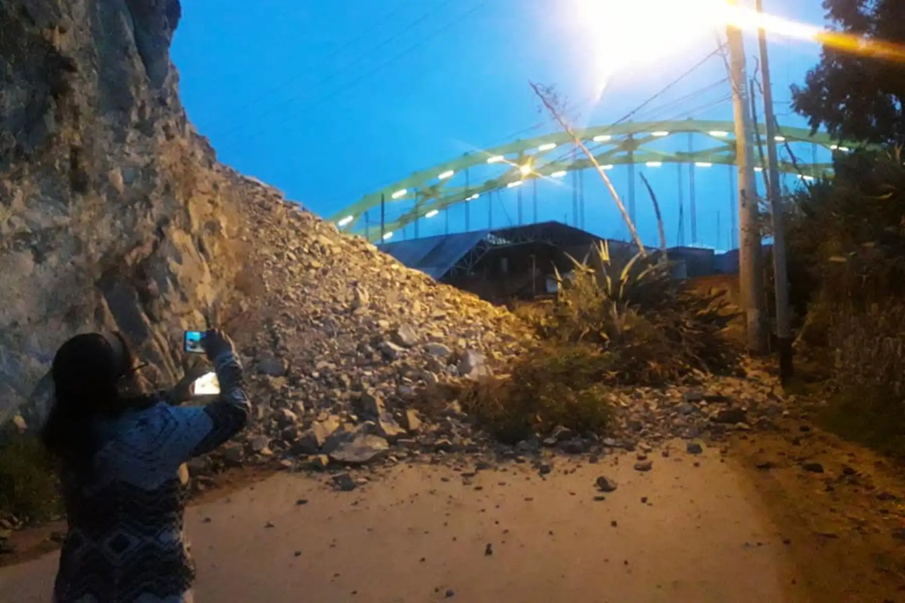 Reportan emergencias por lluvias en provincias de Mariscal Luzuriaga y Huaraz, región Áncash. ANDINA/Difusión