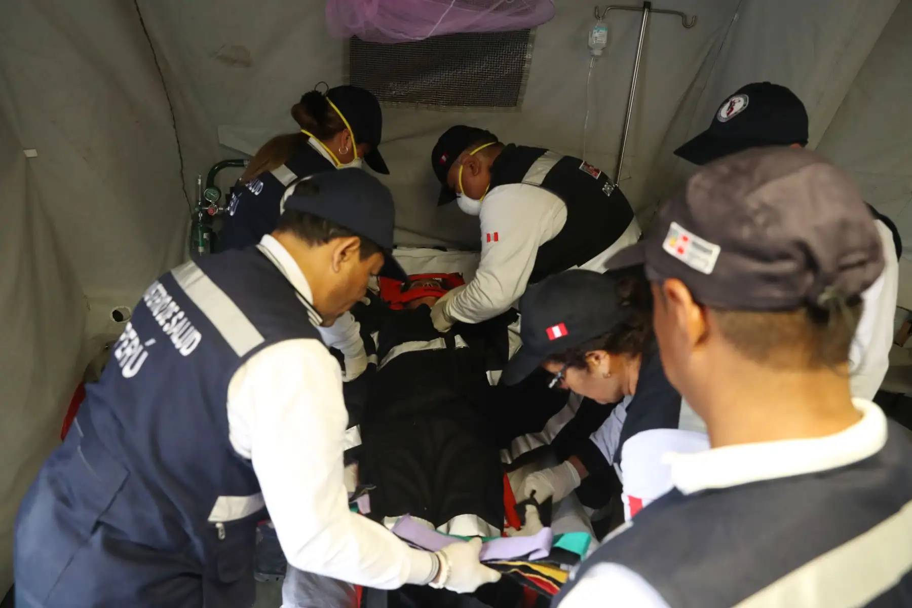 También cuentan con zonas para la atención obstétrica, reanimación y estabilización de pacientes. Foto: ANDINA/Melina Mejía