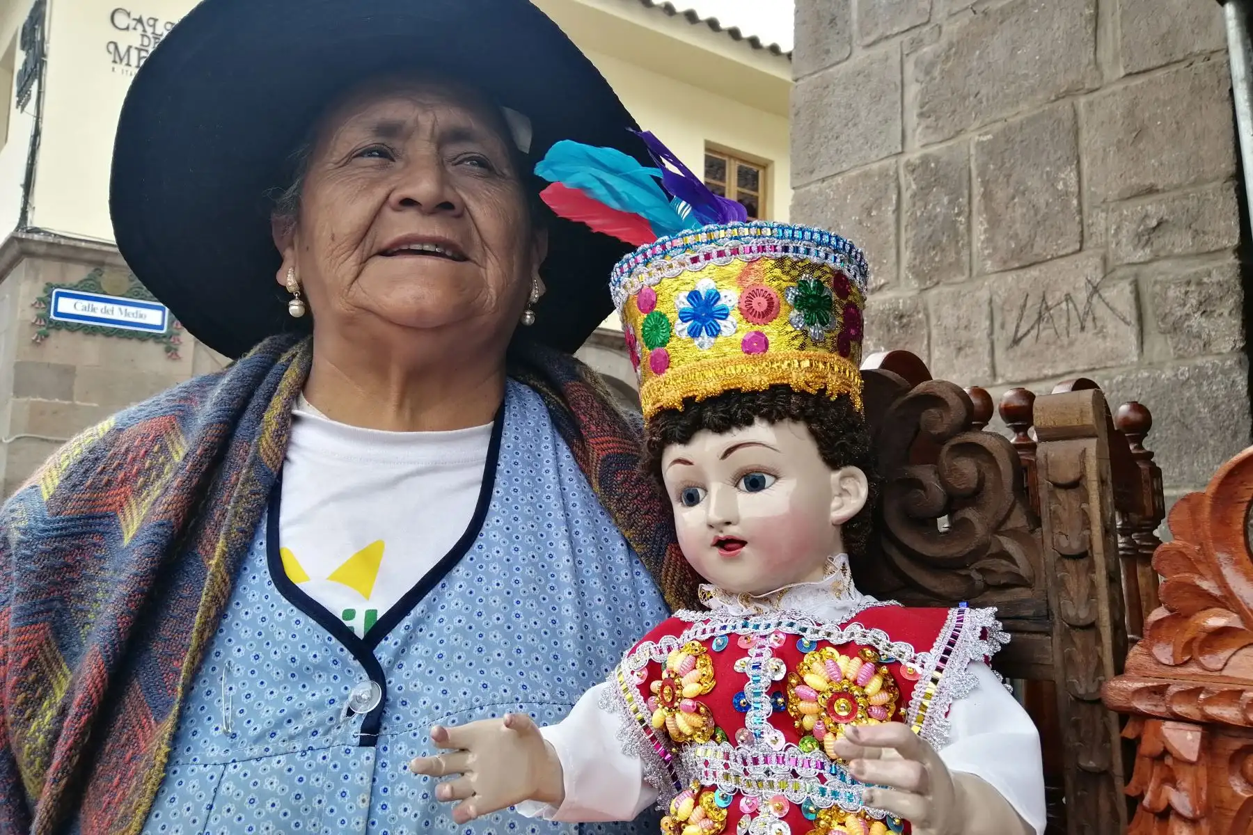 Más de mil artesanos inician venta de obras de arte con motivos navideños en Santurantikuy en Cusco.
Foto: ANDINA/ Percy Hurtado Santillán