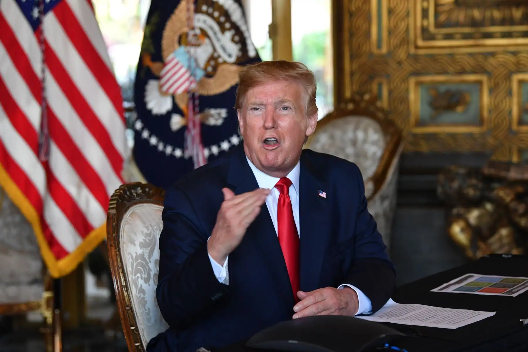 Presidente de Estados Unidos, Donald Trump. AFP