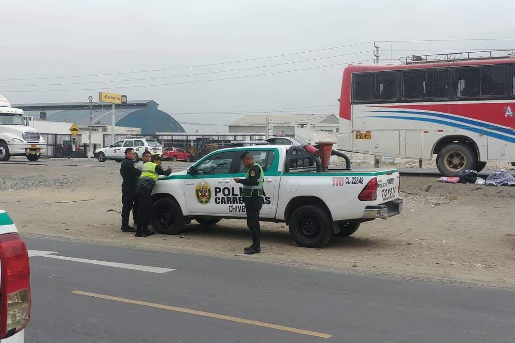 La Dirección de Protección de Carreteras de la Policía Nacional no reportó accidentes graves en las carreteras. ANDINA/Difusión