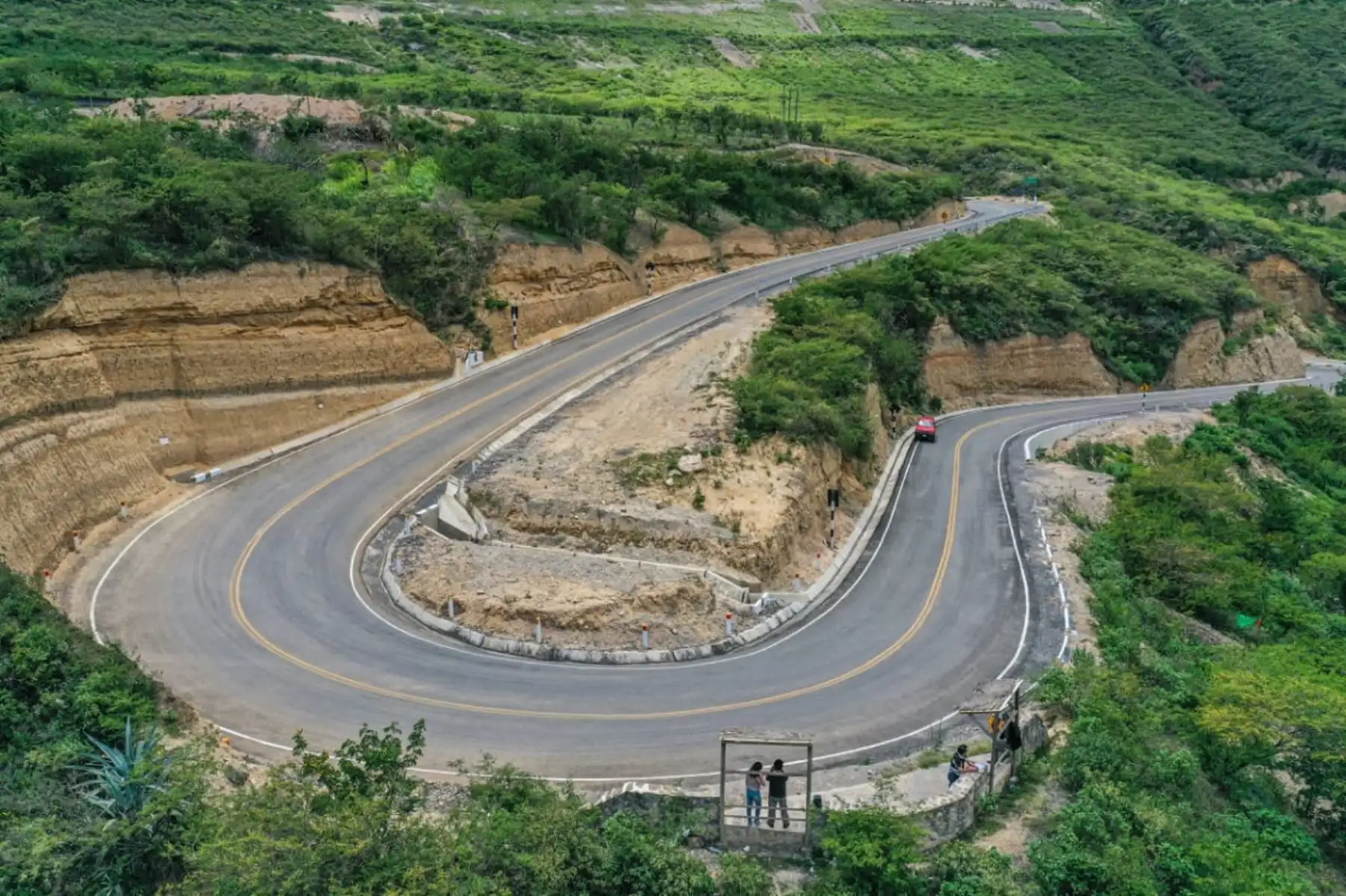 Los proyectos en transporte terrestre (red vial) ejecutados por el MTC durante el 2019 representaron el 61.2 %. Foto: ANDINA/Difusión