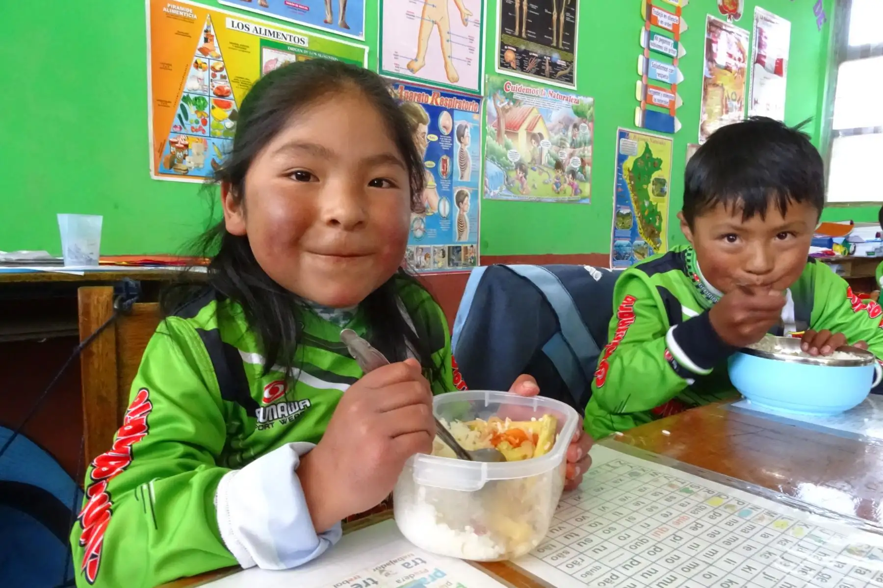 Medida se implementará a través de los Comités de Alimentación Escolar quienes se encargarán de la preparación y distribución de los alimentos. ANDINA