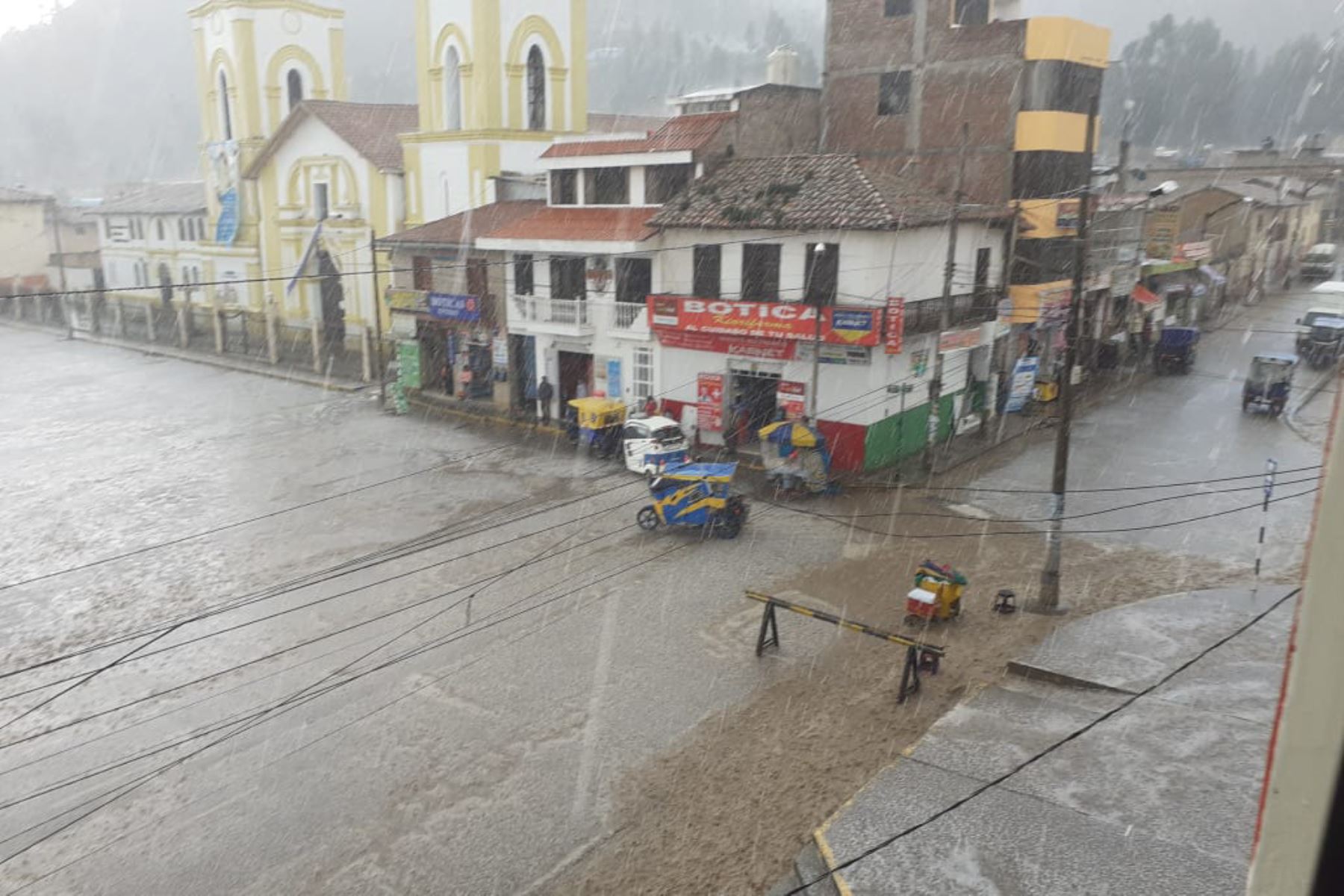 Junín es una de las regiones que soportarán precipitaciones líquidas y sólidas desde hoy, según el pronóstico del Senamhi. Foto: ANDINA/Archivo