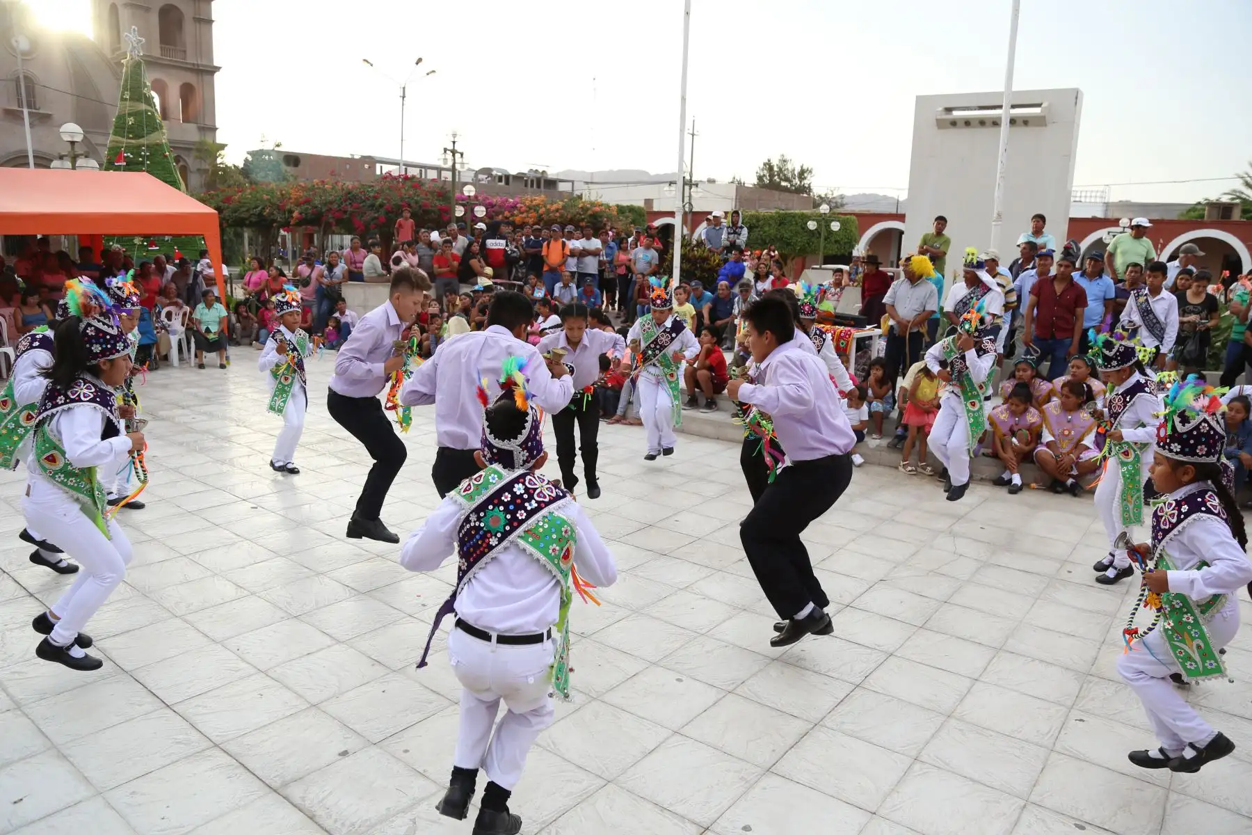 La provincia de Palpa, en Ica, celebra su creación política con concurso de Hatajo de Negritos y Las Pallitas. Foto: Genry Bautista