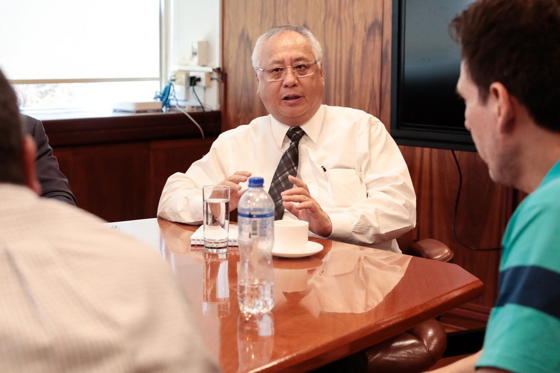 Ministro de Energía y Minas, Juan Carlos Liu. Foto: Difusión.