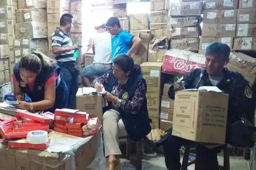 Chiclayo: incautan 2.5 toneladas de pirotécnicos en inmediaciones del mercado Modelo