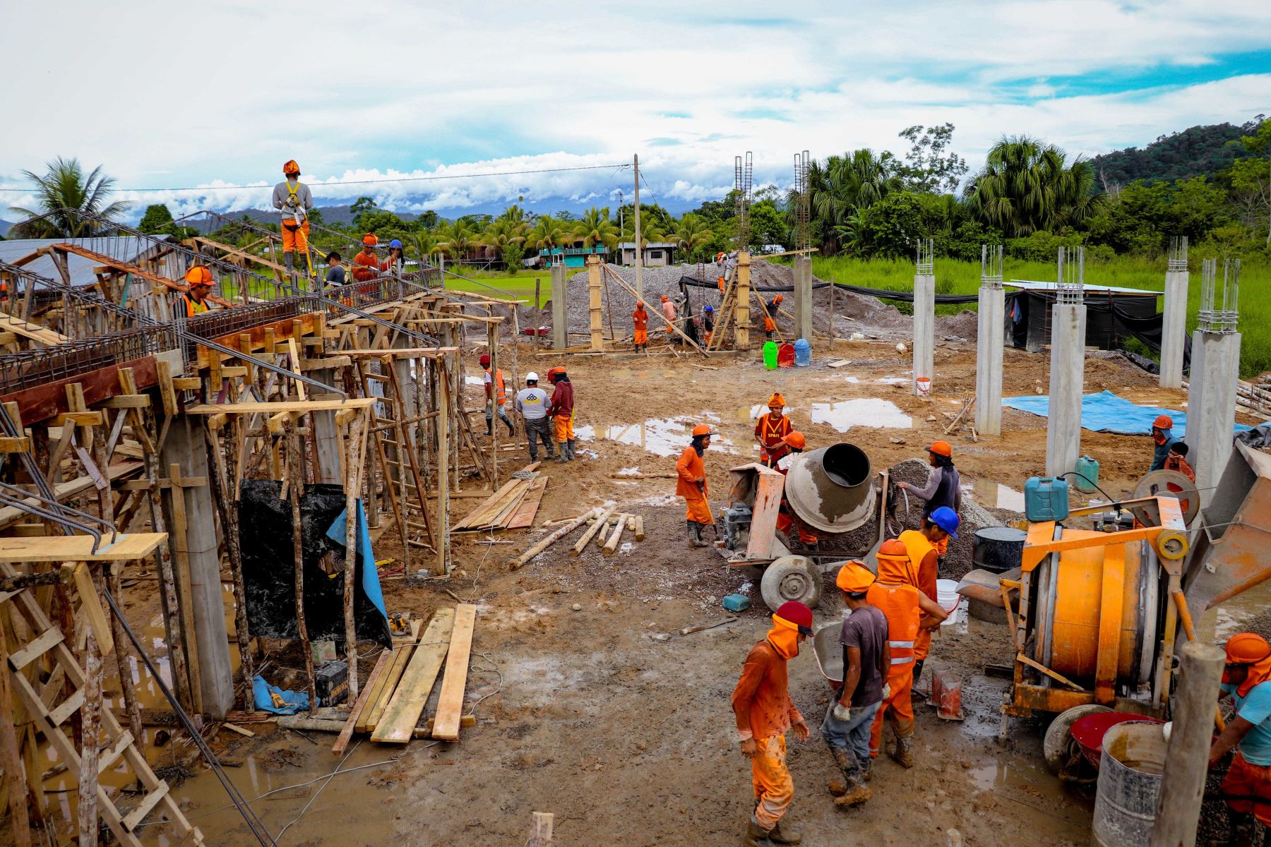 Huánuco invierte S/ 476 millones en la construcción de escuelas, centros de salud y caminos. ANDINA/Difusión
