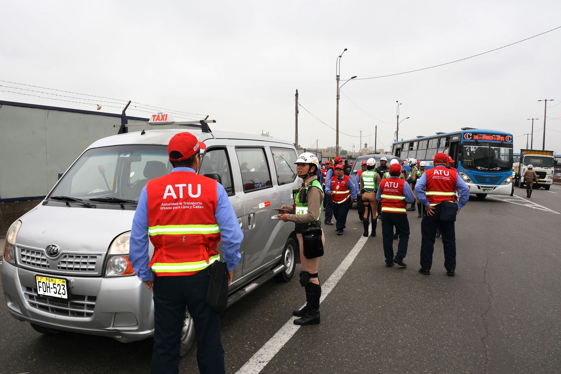ATU reforzará labor de control a cargo de sus inspectores, en coordinación con la PNP. (ANDINA/Difusión)