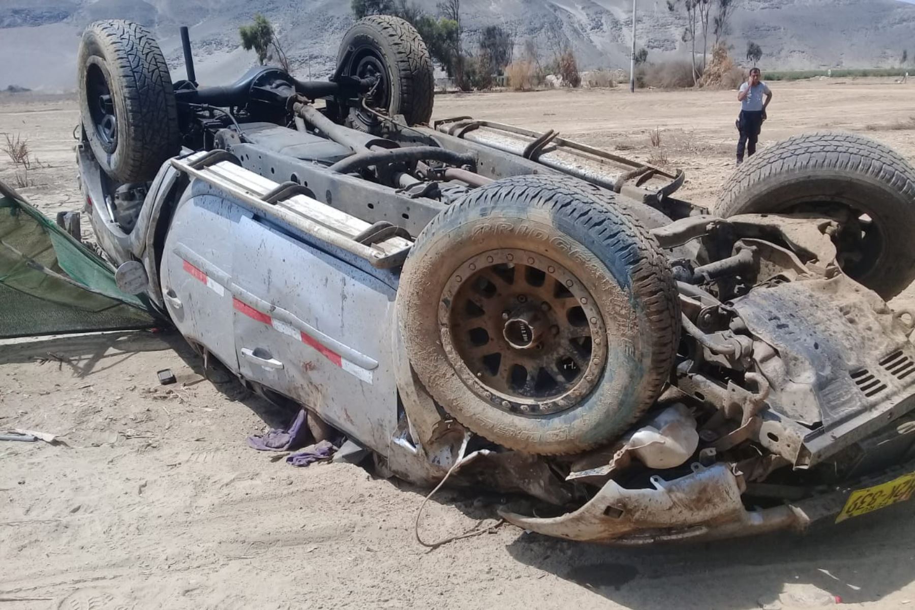 La Libertad: despiste y caída de camioneta al abismo deja seis personas fallecidas