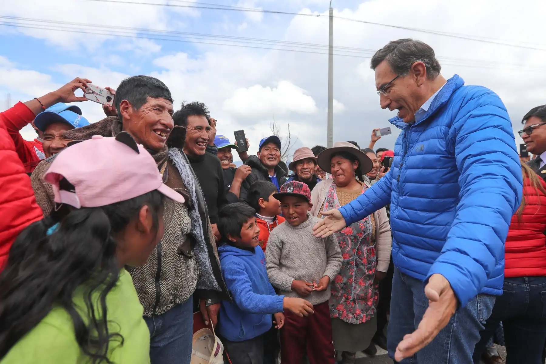 Presidente Martín Vizcarra visita la región Puno para inspeccionar obras de ampliación y mejoramiento del Hospital de Apoyo “ San Martín de Porres ” en la ciudad de macusani.
Foto: ANDINA/Prensa Presidencia