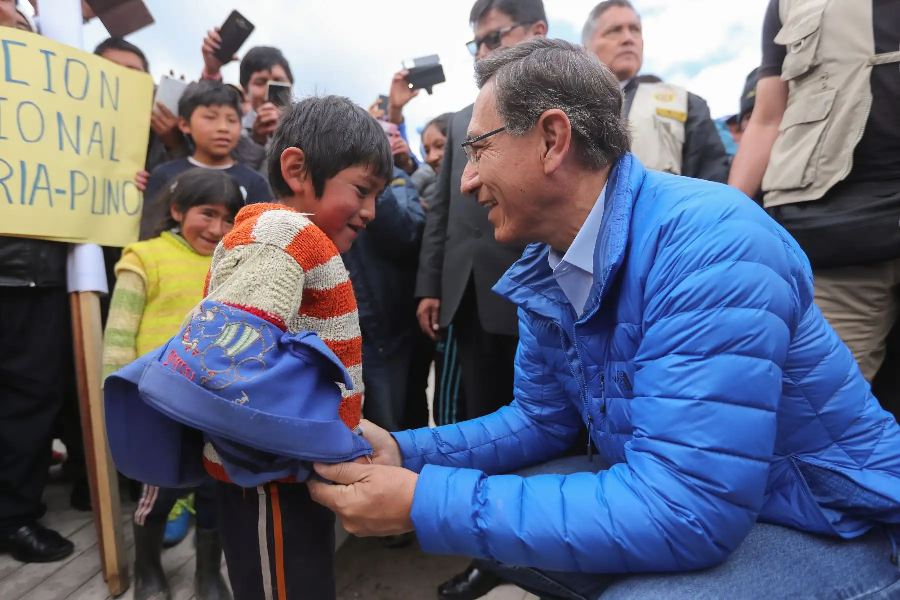 Presidente Martín Vizcarra visita la región Puno para inspeccionar obras de ampliación y mejoramiento del Hospital de Apoyo “ San Martín de Porres ” en la ciudad de macusani.
Foto: ANDINA/Prensa Presidencia