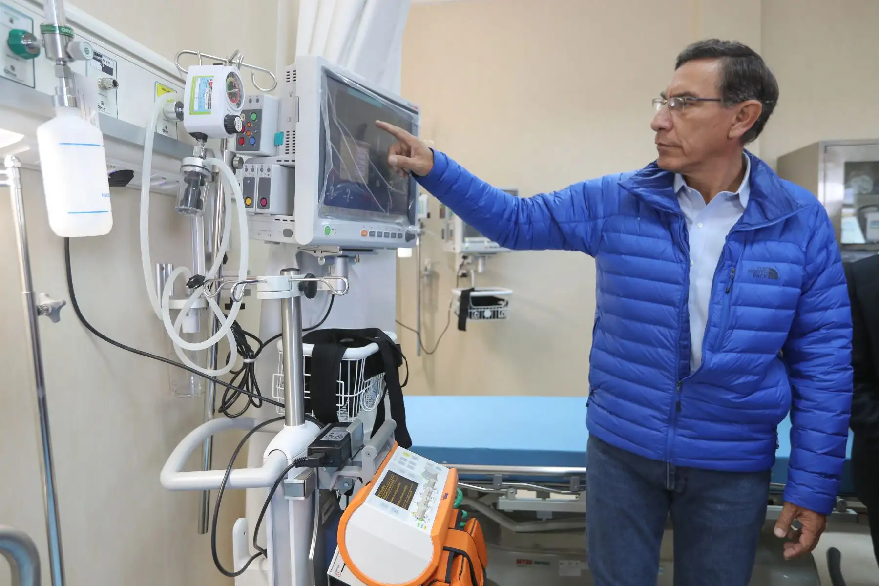 Presidente Martín Vizcarra visita la región Puno para inspeccionar obras de ampliación y mejoramiento del Hospital de Apoyo “ San Martín de Porres ” en la ciudad de macusani.
Foto: ANDINA/Prensa Presidencia