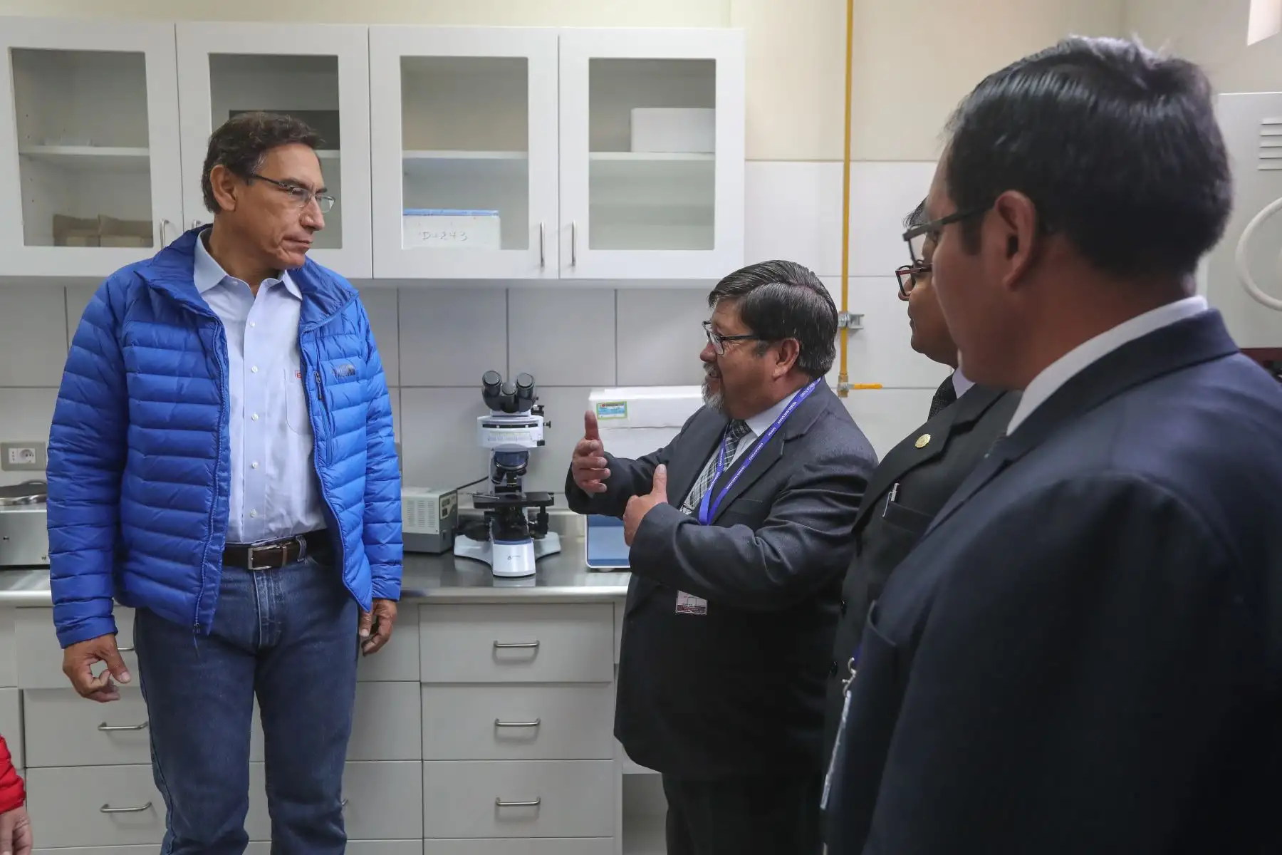 Presidente Martín Vizcarra visita la región Puno para inspeccionar obras de ampliación y mejoramiento del Hospital de Apoyo “ San Martín de Porres ” en la ciudad de macusani.
Foto: ANDINA/Prensa Presidencia