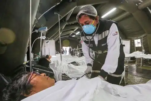 El Ministerio de Salud envió sus hospitales móviles a regiones para afrontar emergencias por lluvias.