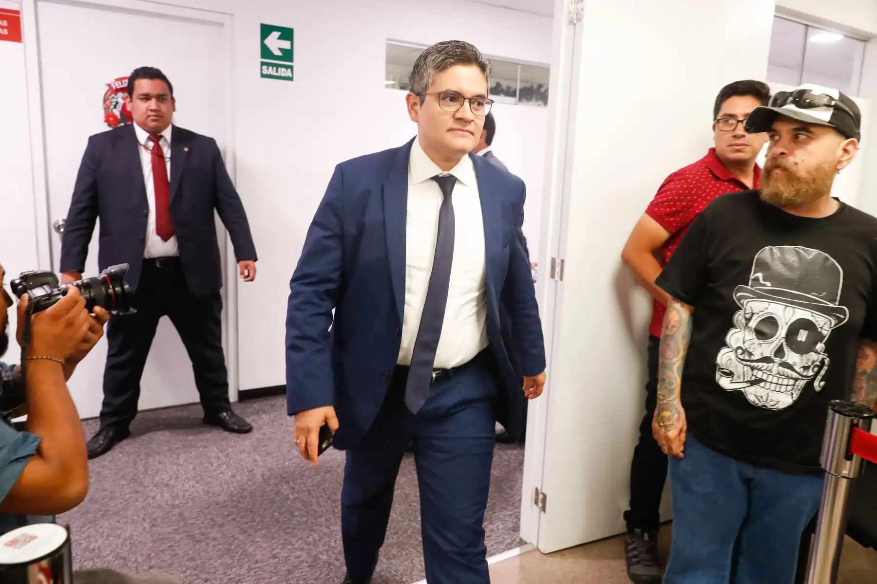 José Domingo Pérez afirma que lo quieren vincular con el terrorismo. ANDINA/Renato Pajuelo