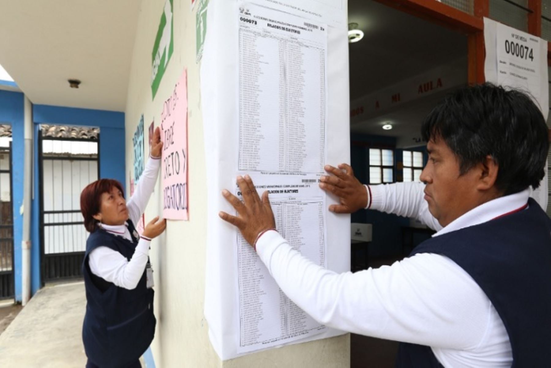 Cambian tres locales de votación en circunscripción de ODPE Huancayo