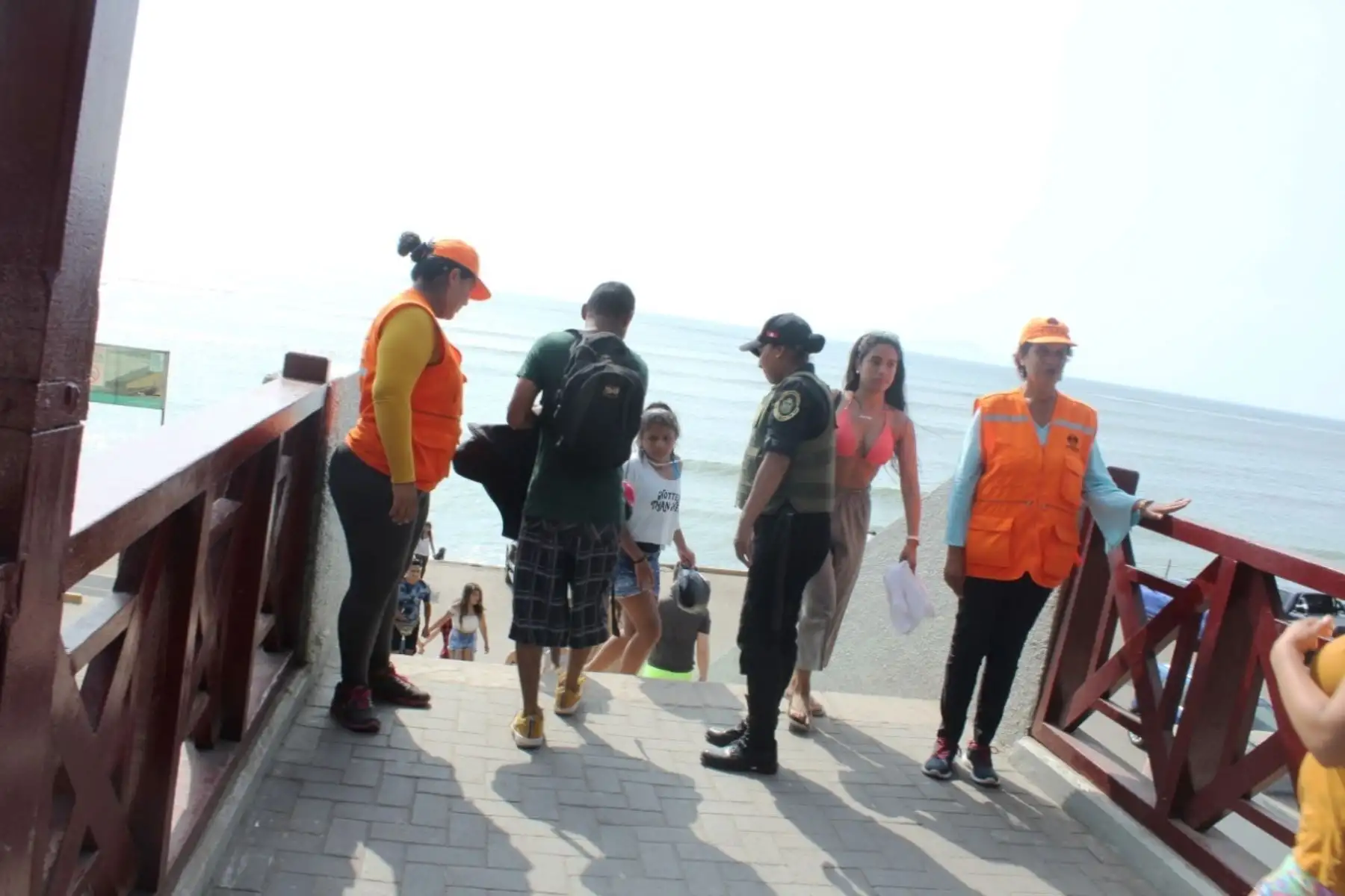 Costa Verde: personal de Defensa Civil controlará puentes de acceso a playas. Foto:ANDINA/Difusión.