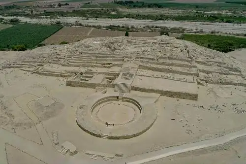 Ciudad Sagrada de Caral. ANDINA/Prensa Presidencia