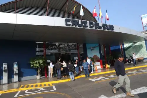 Sutran suspende todas las rutas de Cruz del Sur entre Lima y Arequipa. Foto: ANDINA/Melina Mejía.