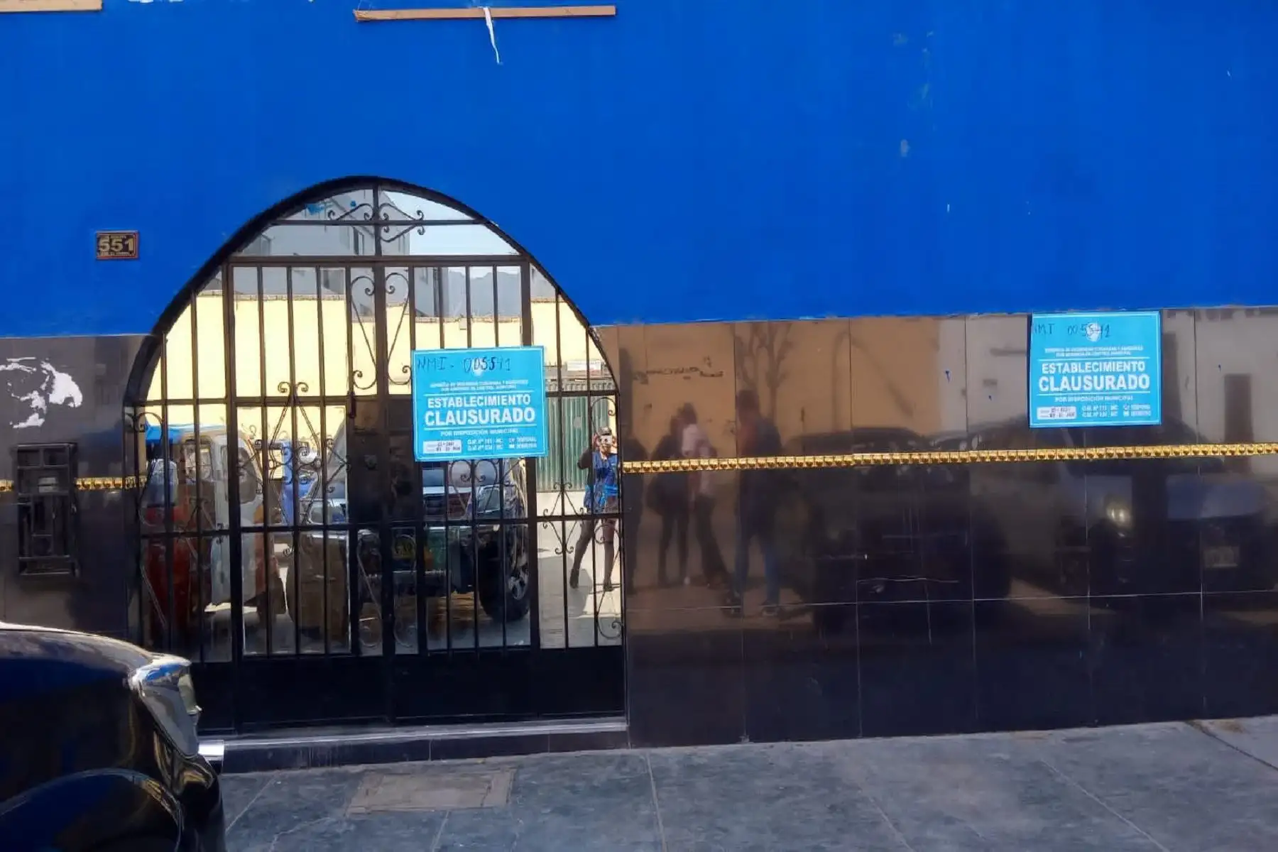 Clausuran piscinas en Comas Foto: Municipalidad de Comas