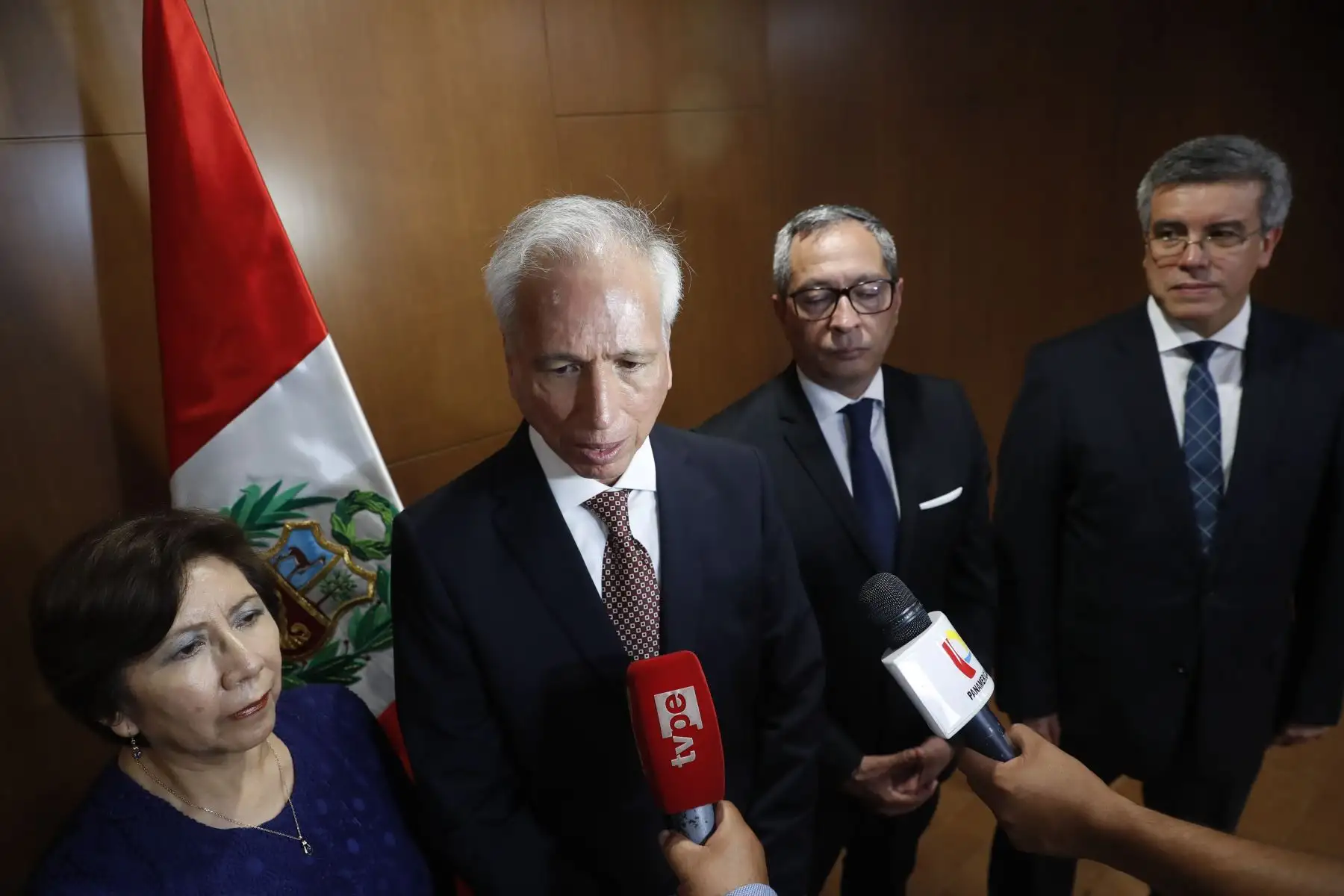 Instalación de los miembros de la Junta Nacional de Justicia y la elección del presidente y vicepresidenta. Foto: ANDINA/Renato Pajuelo