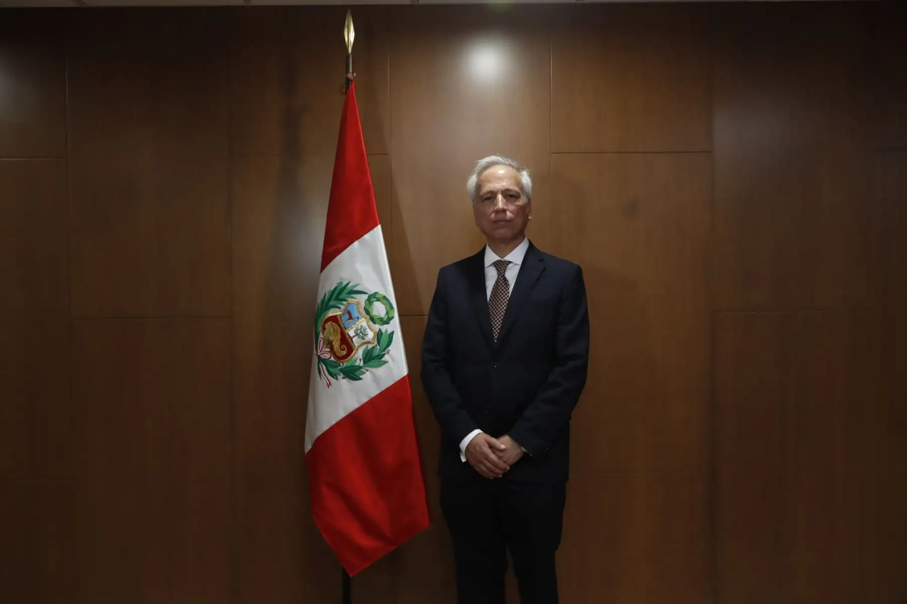 Aldo Vásquez, presidente de la Junta Nacional de Justicia (JNJ). Foto: ANDINA/Renato Pajuelo