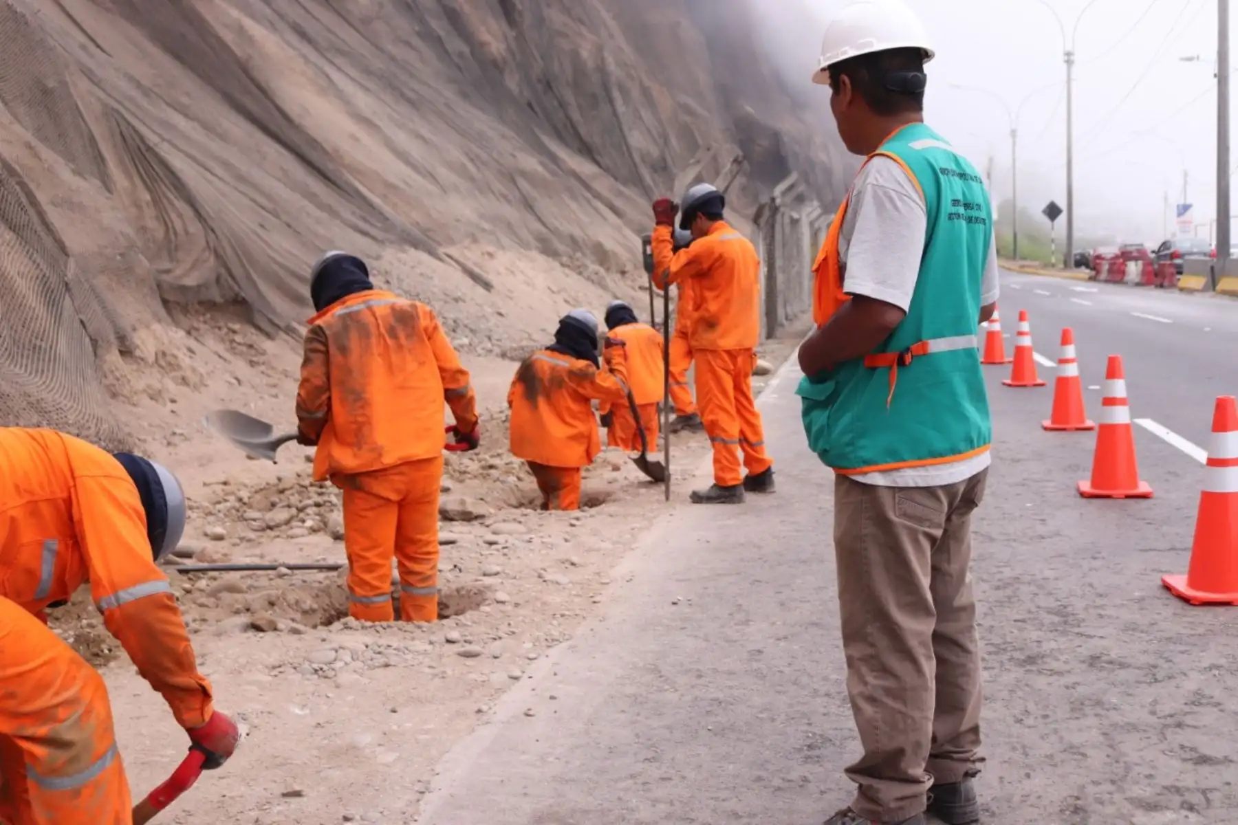 Costa Verde: Municipalidad de Lima inició instalación del cerco perimetral. Foto: ANDINA/Difusión.