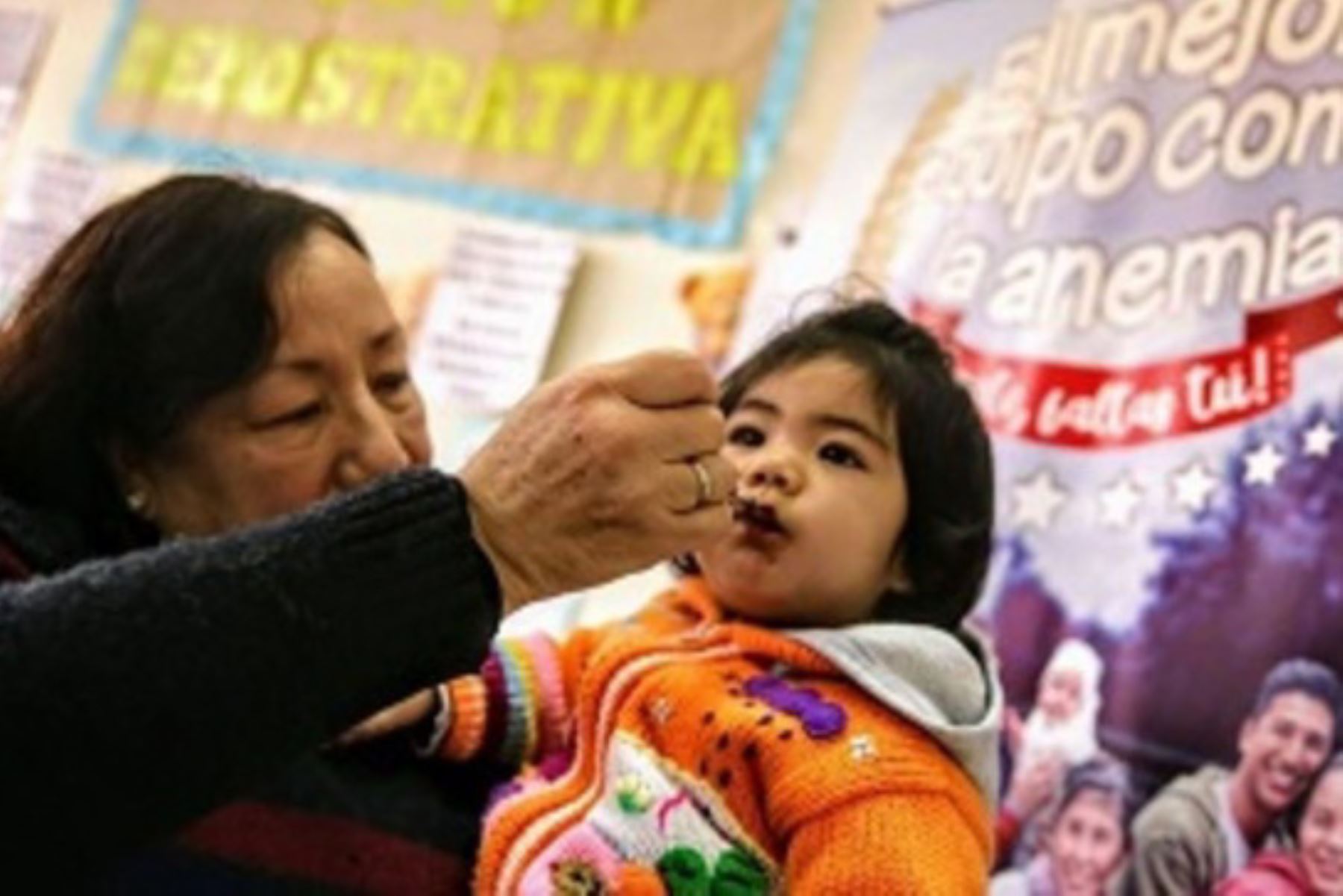 Las regiones de Pasco, Amazonas, San Martín e Ica son las que lideran la reducción de la anemia infantil en Perú en los últimos doce meses, superando con creces el promedio nacional. ANDINA/Difusión