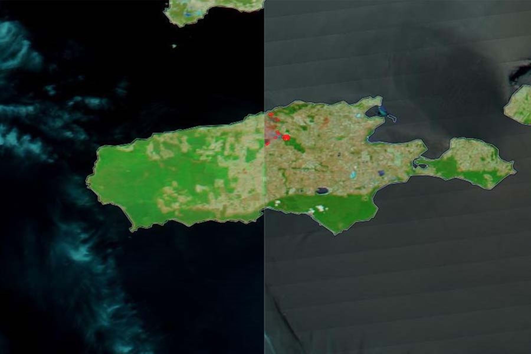 De acuerdo con la NASA, los incendios forestales no solo son una gran pérdida para la isla, sino también una tragedia ecológica
