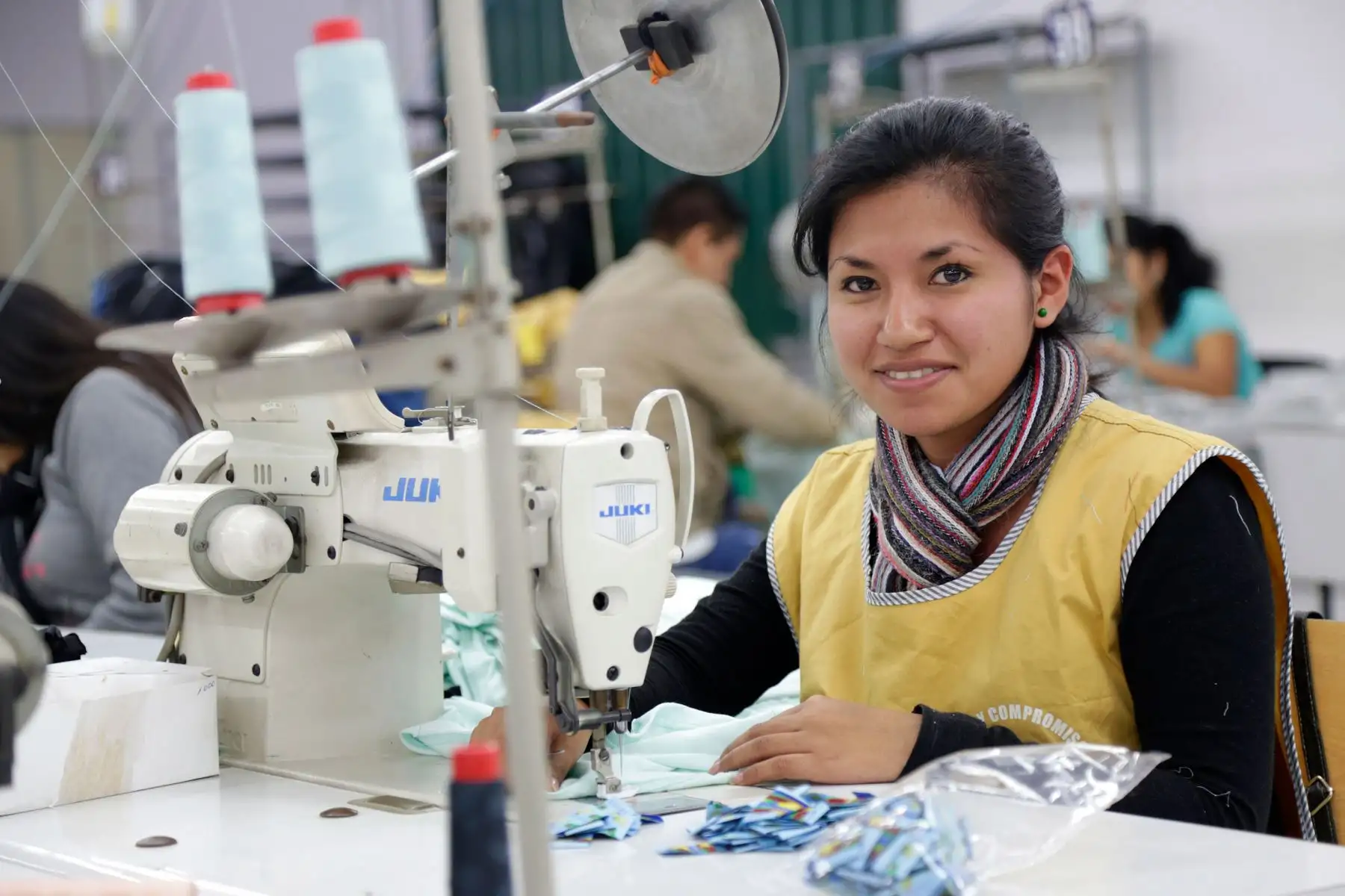 Emprendedora. Foto: Cortesía