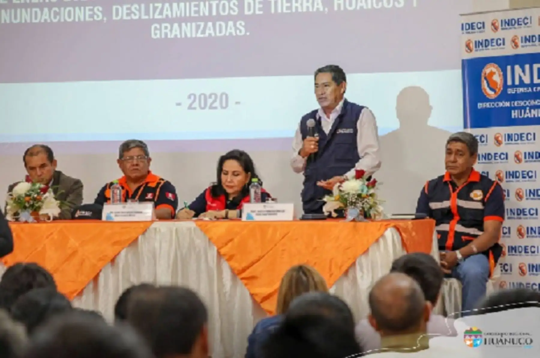 Huánuco es una de las regiones más afectadas por fuertes lluvias, inundaciones, granizada, huaicos y  deslizamientos.