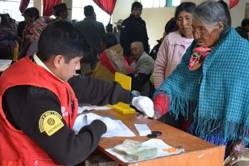 Programa Pensión 65 habilitó 59 nuevos puntos de pago para adultos mayores el año pasado. ANDINA/Difusión